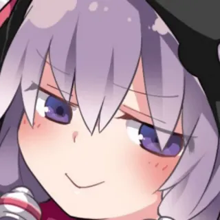 😏 애니메이션, 만화, 만화영화, 귀여운, 소녀, 얄미운, 일러스트 telegram sticker