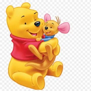 🥰 Winnie the Pooh winnie the pooh, pooh bear, roo, cartoon, disney, friends telegram sticker