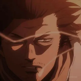 🗡 Yami Sukehiro Black Clover Anime, Black Clover, Yami, Yami Sukehiro, Manga, Raja Penyihir whatsapp sticker