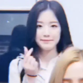🐰 k-pop, idol, heart gesture, cute telegram sticker
