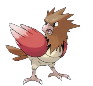 🔵 Pidgeotto Pokemon Roucoups, Pokémon, Oiseau, Animal, Volant, Jeu vidéo telegram sticker