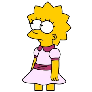 Lisa simpson telegram stickers