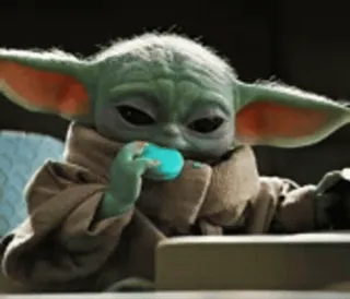 🍪 Baby Yoda The Mandalorian Малыш Йода, Мандалорец, Звездные войны, Грогу, милый, космос, научная фантастика telegram sticker