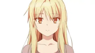 🙂 Anime, Garota, Personagem, Loira, Fofa, Ilustração telegram sticker
