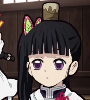 🌸 Kanao Tsuyuri Demon Slayer anime, demon slayer, kanao, tsuyuri telegram sticker