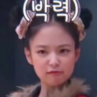 😡 박력 meisje, Koreaans, gezicht, portret telegram sticker