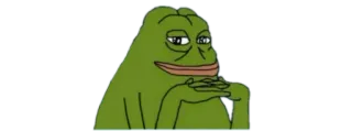 ☘ Pepe the Frog Meme, Pepe, Sapo, Meme da internet, Arrogante telegram sticker