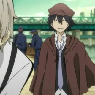 🔍 Ranpo Edogawa Bungou Stray Dogs anime, detective, manga, Ranpo Edogawa, Bungou Stray Dogs telegram sticker