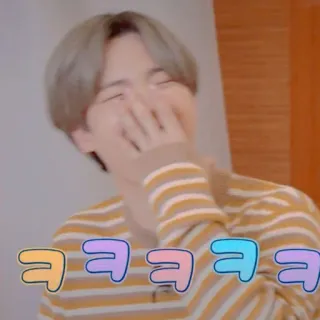 🕊 ㅋㅋㅋㅋ cười, Hàn Quốc, người, vui vẻ, biểu tượng cảm xúc telegram sticker
