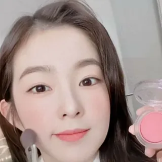 📚 Irene макияж, K-pop, красота, косметика, румяна, Red Velvet telegram sticker