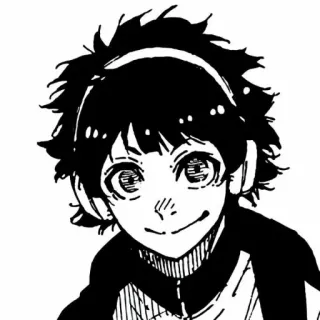 🙂 anime, manga, headphones, portrait whatsapp sticker