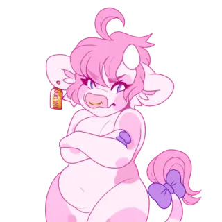 😠 100% DAIRY telegram sticker