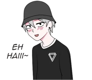☺️ EH
HAI! Anime, Desenho animado, Saudação, Alegre telegram sticker
