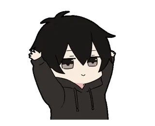 🙂 Anime, Junge, Chibi, Süß, Cartoon, Manga whatsapp sticker