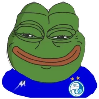 💙 Pepe the Frog Meme, Katak, Pepe, Meme Internet whatsapp sticker