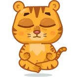 Grumpy tiger telegram stickers