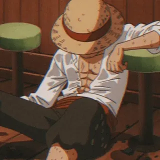 🍁 Shanks One Piece シャンクス, ワンピース, アニメ, 海賊, 麦わら帽子, 赤髪 telegram sticker