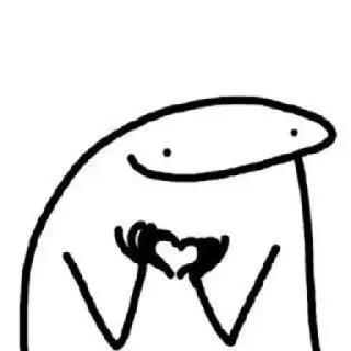 🤝 florkofcows, amore, cuore, carino, adesivo, personaggio telegram sticker
