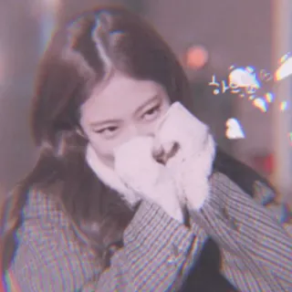 🎠 하루종일 coréen, femme, mode, mignon, hiver, chaud, décontracté, sourire telegram sticker