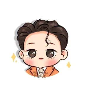 🌟 만화, 치비, 사람, 인물 사진, 귀여운, 일러스트 telegram sticker