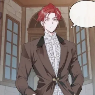 🌑 anime, manga, character, man telegram sticker