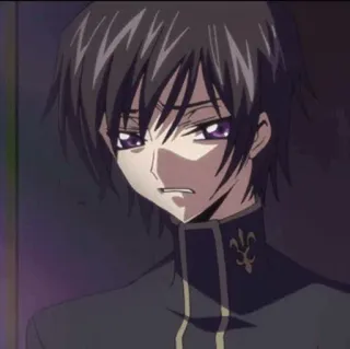 🥀 Lelouch Lamperouge Code Geass Anime, Code Geass, Lelouch, Lelouch Lamperouge, Personaggio, Manga whatsapp sticker