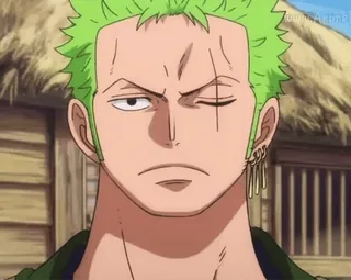 🌝 Zoro One Piece อนิเมะ, วันพีซ, โซโล, ตัวละคร, มังงะ, ดาบ, โจรสลัด telegram sticker
