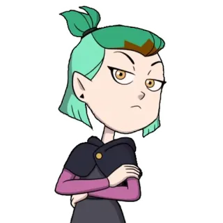 😠 Amity Blight The Owl House cartoon, amity blight, the owl house, disney, animated telegram sticker