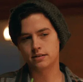 🥀 Jughead Jones Riverdale Riverdale, Jughead, Jughead Jones, Cole Sprouse, teen drama, teenager telegram sticker