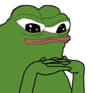 😕 Pepe the Frog ペペザフロッグ, ミーム, カエル, ネットミーム telegram sticker