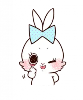 Bunny @stickersb2b whatsapp stickers