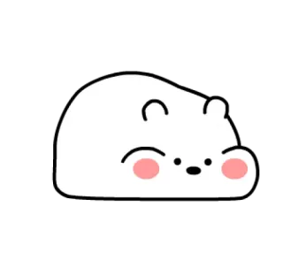 ✨ animal, ours, mignon, dessin animé whatsapp sticker