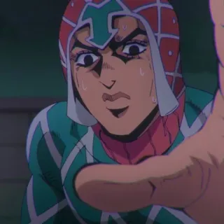 😰 Guido Mista JoJo's Bizarre Adventure Anime, Jojo, Mista, Personage, JJBA telegram sticker