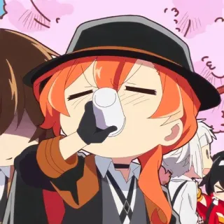 ✶'𝑫𝒂𝒛𝒂𝒊‌𝑺⁰¹┊「@Dazai_kun」 telegram stickers