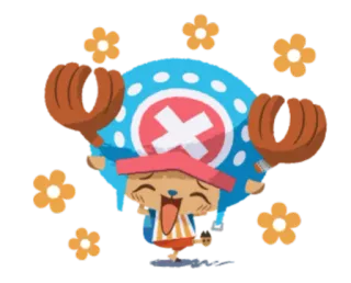 🌸 Tony Tony Chopper One Piece Anime, Cartoon, One Piece, Tony Tony Chopper telegram sticker
