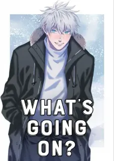 🤔 WHAT'S GOING ON? Anime, Charakter, Illustration, Winter, Jacke whatsapp sticker