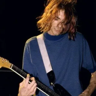 😡 Kurt Cobain música, guitarra, músico, cantor, rock telegram sticker