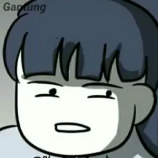📍 漫画, 顔, 表情, 皮肉, ニヤリ telegram sticker