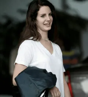 🤣 Lana Del Rey cantora, celebridade, mulher, retrato, Lana Del Rey telegram sticker
