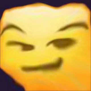 😏 compiaciuto, emoji, faccia, espressione telegram sticker