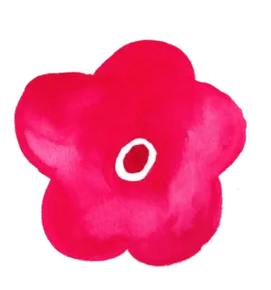 🌺 цветок, красный, природа, растение, цветочный telegram sticker