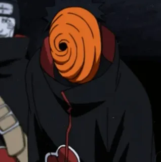 🕷 Tobi Naruto anime, manga, ninja, mask, akatsuki telegram sticker