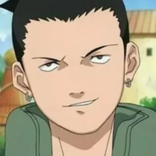 😑 Shikamaru Nara Naruto Anime, Personagem, Shikamaru, Nara, Mangá, Desenho animado, Retrato telegram sticker