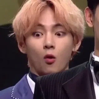 ✨ kpop, pria, terkejut, kejutan, idola, hiburan whatsapp sticker