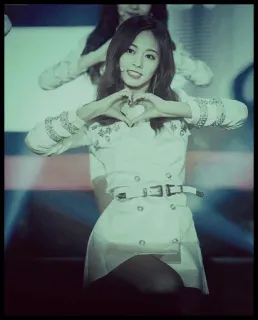🦋 frau, kpop, herz, idol, tzuyu, auftritt, bühne whatsapp sticker