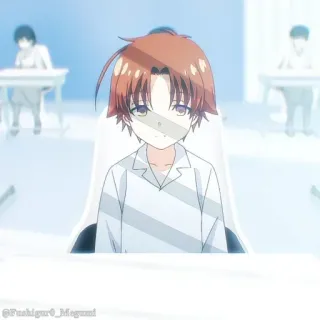 📚 Ayanokoji Classroom of the Elite Anime, Classroom of the Elite, Ayanokoji, School, Klas, Student telegram sticker