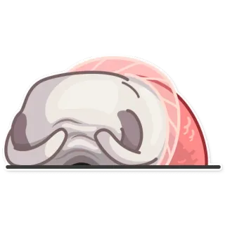 Water Pug telegram stickers