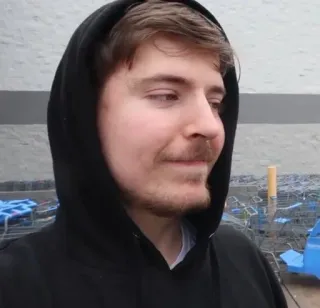 🌟 MrBeast youtube, content creator, internet personality, philanthropist telegram sticker