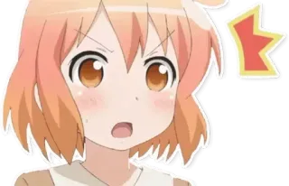 💢 Anime, Dessin animé, Expression, Choqué, Exclamation, En colère telegram sticker