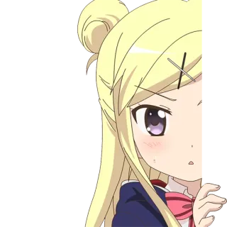 😒 Anime, Mädchen, Cartoon, Figur telegram sticker